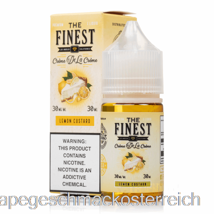 Zitronencreme – Feinster Cr-Vape-Geschmack